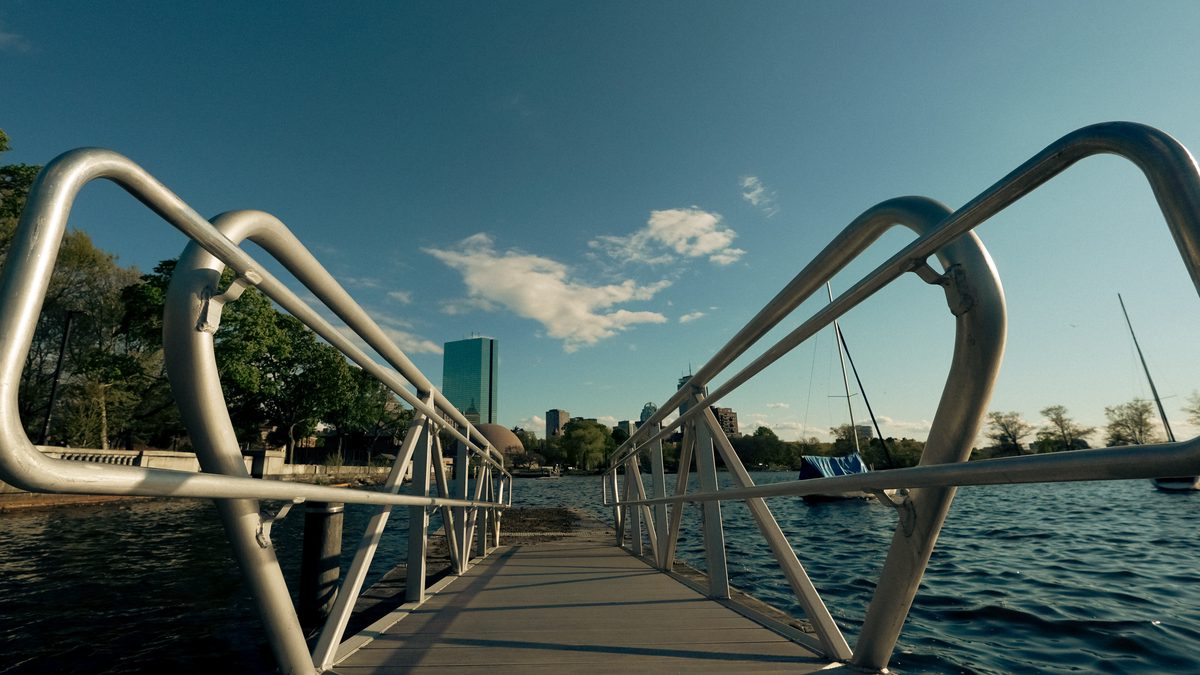 On the bridge