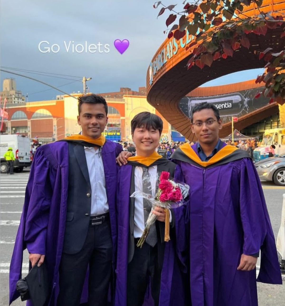 Graduation day at NYU